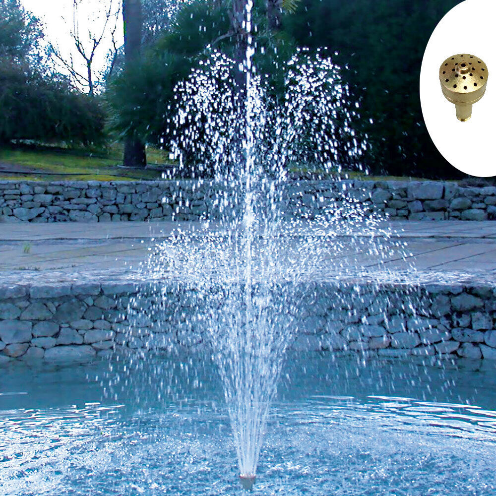 Gioco d'acqua zampillo in ottone | Giardinidacqua.it